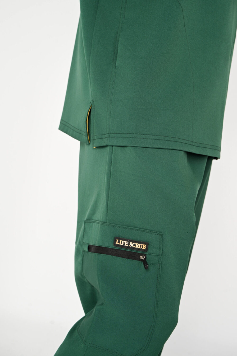 V-Neck Men Scrub Green - الصورة 6